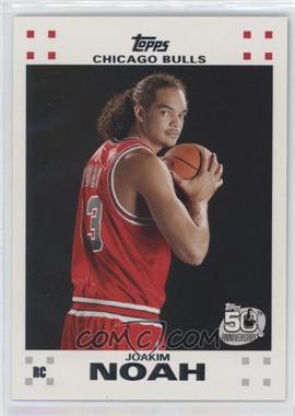 2007-08 Topps - Retail Factory Set Rookie Set - White #9 - Joakim Noah [EX to NM]