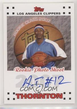 2007-08 Topps - Rookie Photo Shoot Certified Autographs #RPA-AT - Al Thornton