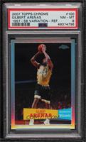 Gilbert Arenas [PSA 8 NM‑MT] #/999