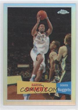 2007-08 Topps Chrome - [Base] - 1957-58 Variations Refractor #90 - Marcus Camby /999