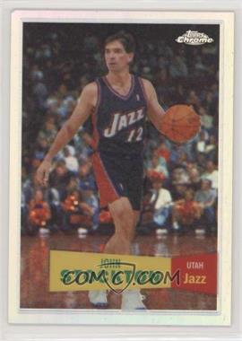 2007-08 Topps Chrome - [Base] - 1957-58 Variations Refractor #98 - John Stockton /999