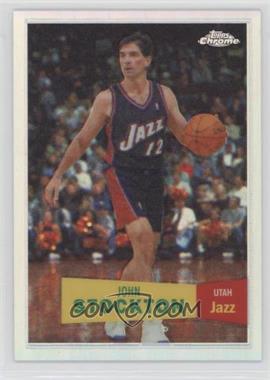 2007-08 Topps Chrome - [Base] - 1957-58 Variations Refractor #98 - John Stockton /999