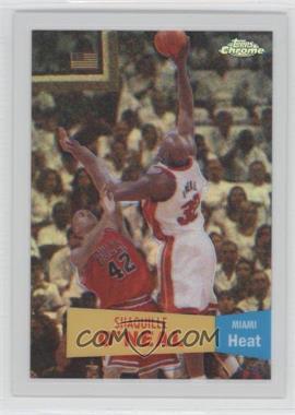 2007-08 Topps Chrome - [Base] - 1957-58 Variations White Refractor #32 - Shaquille O'Neal /99