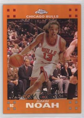 2007-08 Topps Chrome - [Base] - Orange Refractor #146 - Joakim Noah /199