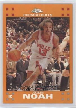 2007-08 Topps Chrome - [Base] - Orange Refractor #146 - Joakim Noah /199