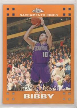 2007-08 Topps Chrome - [Base] - Orange Refractor #37 - Mike Bibby /199