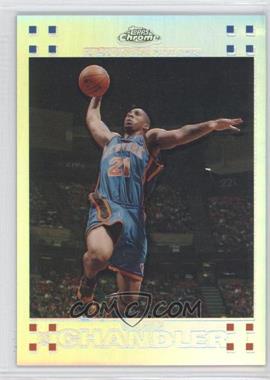 2007-08 Topps Chrome - [Base] - Refractor #123 - Wilson Chandler /1499