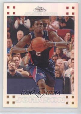 2007-08 Topps Chrome - [Base] - Refractor #2 - Joe Johnson /999