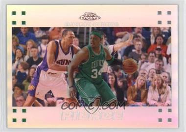 2007-08 Topps Chrome - [Base] - Refractor #34 - Paul Pierce /999