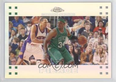 2007-08 Topps Chrome - [Base] - Refractor #34 - Paul Pierce /999