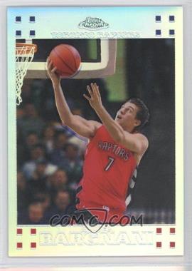 2007-08 Topps Chrome - [Base] - Refractor #38 - Andrea Bargnani /999