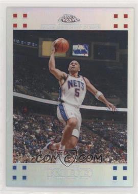 2007-08 Topps Chrome - [Base] - Refractor #5 - Jason Kidd /999