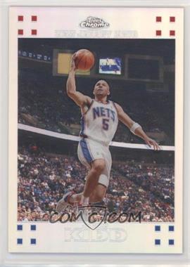 2007-08 Topps Chrome - [Base] - Refractor #5 - Jason Kidd /999