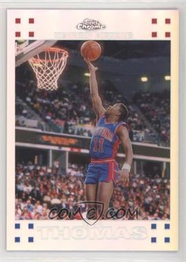 2007-08 Topps Chrome - [Base] - Refractor #96 - Isiah Thomas /999