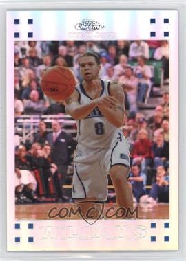 2007-08 Topps Chrome - [Base] - Refractor #99 - Deron Williams /999