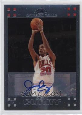 2007-08 Topps Chrome - [Base] - Rookie Certified Autograph #141 - JamesOn Curry /539 [EX to NM]
