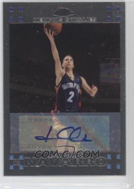 2007-08 Topps Chrome - [Base] - Rookie Certified Autograph #155 - Juan Carlos Navarro /539