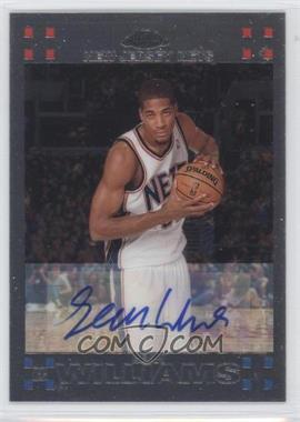 2007-08 Topps Chrome - [Base] - Rookie Certified Autograph #159 - Sean Williams /599