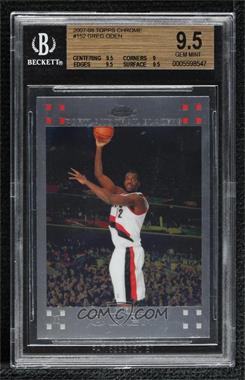 2007-08 Topps Chrome - [Base] #152 - Greg Oden [BGS 9.5 GEM MINT]