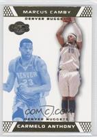 Carmelo Anthony, Marcus Camby [Noted] #/89