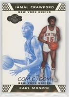 Earl Monroe, Jamal Crawford #/89