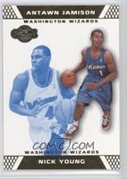 Nick Young, Antawn Jamison #/89