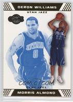 Morris Almond, Deron Williams #/89