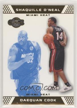 2007-08 Topps Co-Signers - [Base] - Gold Blue #60.2 - Daequan Cook, Shaquille O'Neal /89