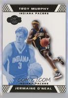 Jermaine O'Neal, Troy Murphy #/89