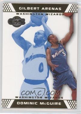 2007-08 Topps Co-Signers - [Base] - Gold Blue #72.2 - Dominic McGuire, Gilbert Arenas /89