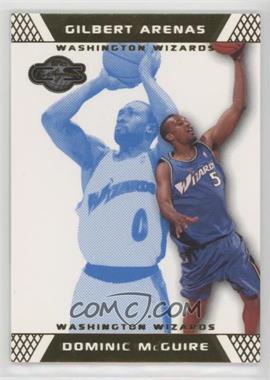2007-08 Topps Co-Signers - [Base] - Gold Blue #72.2 - Dominic McGuire, Gilbert Arenas /89