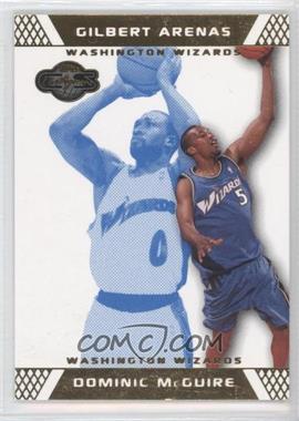 2007-08 Topps Co-Signers - [Base] - Gold Blue #72.2 - Dominic McGuire, Gilbert Arenas /89