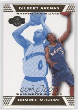 2007-08 Topps Co-Signers - [Base] - Gold Blue #72.2 - Dominic McGuire, Gilbert Arenas /89