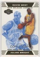 Julian Wright, David West #/89