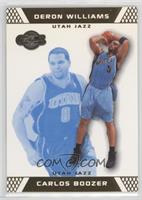 Carlos Boozer, Deron Williams #/89