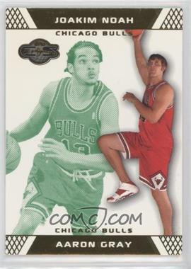 2007-08 Topps Co-Signers - [Base] - Gold Green #100.1 - Aaron Gray, Ben Wallace /59