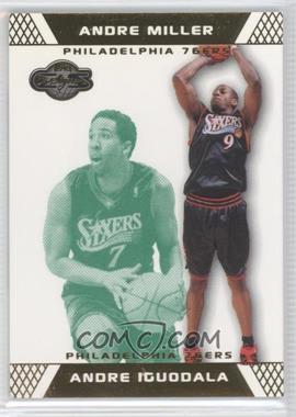 2007-08 Topps Co-Signers - [Base] - Gold Green #18.2 - Andre Iguodala, Andre Miller /59