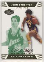 John Stockton, Pete Maravich #/59