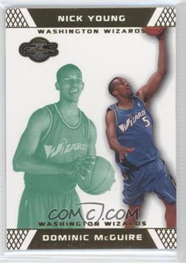 2007-08 Topps Co-Signers - [Base] - Gold Green #72.1 - Dominic McGuire, Nick Young /59