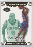 Demetris Nichols, Stephon Marbury #/59