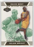 Julian Wright, David West #/59