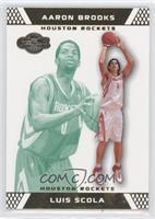 Luis Scola, Aaron Brooks #/59