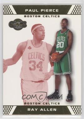 2007-08 Topps Co-Signers - [Base] - Gold Red #10.1 - Ray Allen, Paul Pierce /109