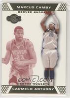 Carmelo Anthony, Marcus Camby [Noted] #/109