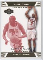 Ben Gordon, Luol Deng #/109