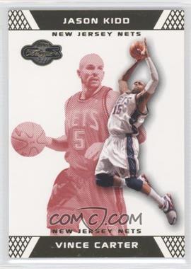 2007-08 Topps Co-Signers - [Base] - Gold Red #25.1 - Vince Carter, Jason Kidd /109