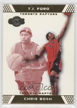 2007-08 Topps Co-Signers - [Base] - Gold Red #28.1 - Chris Bosh, T.J. Ford /109 [EX to NM]