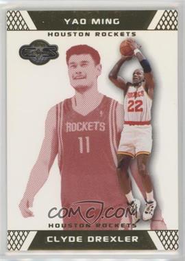 2007-08 Topps Co-Signers - [Base] - Gold Red #45.2 - Clyde Drexler, Yao Ming /109