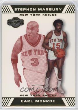 2007-08 Topps Co-Signers - [Base] - Gold Red #48.1 - Earl Monroe, Stephon Marbury /109