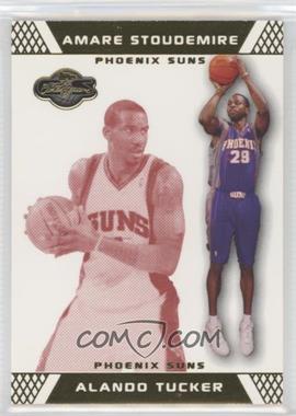 2007-08 Topps Co-Signers - [Base] - Gold Red #54.1 - Alando Tucker, Amare Stoudemire /109